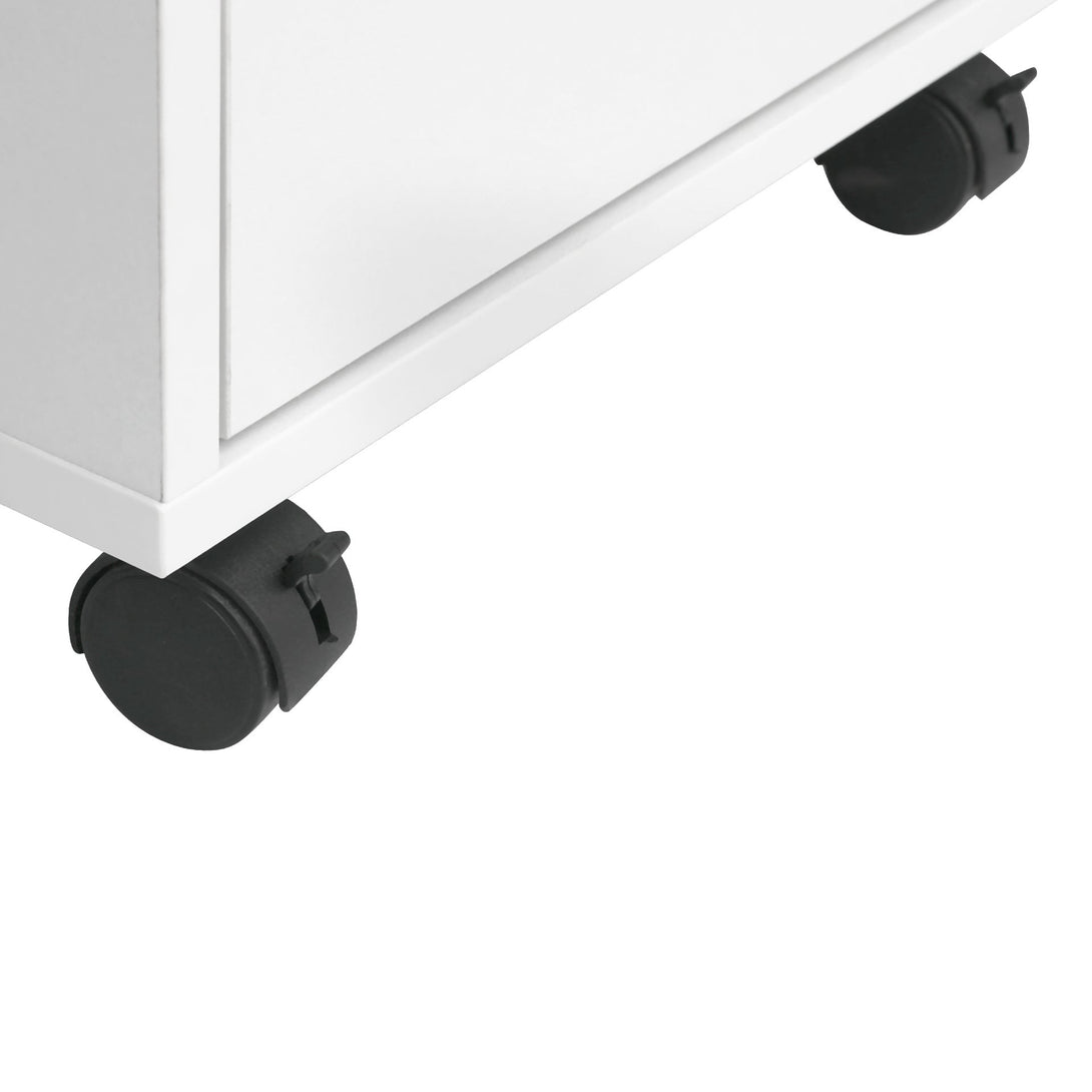 Miles 160cm Computer Desk With Drawers - White