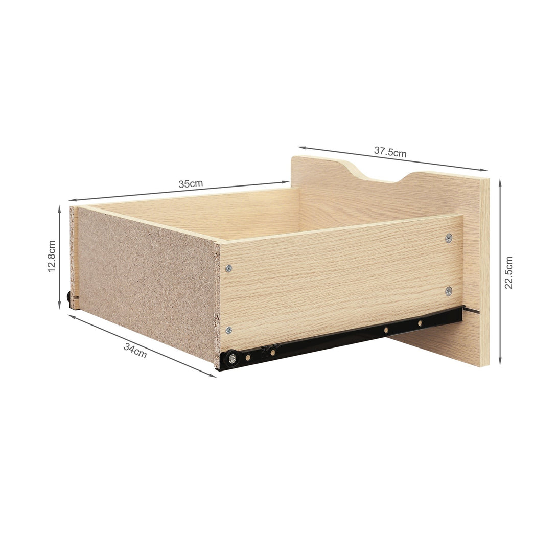 Fredy 1.2m Entertainment Unit - Oak