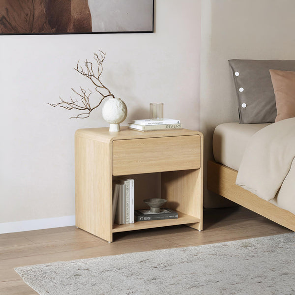 Blake Bedside Table - Oak