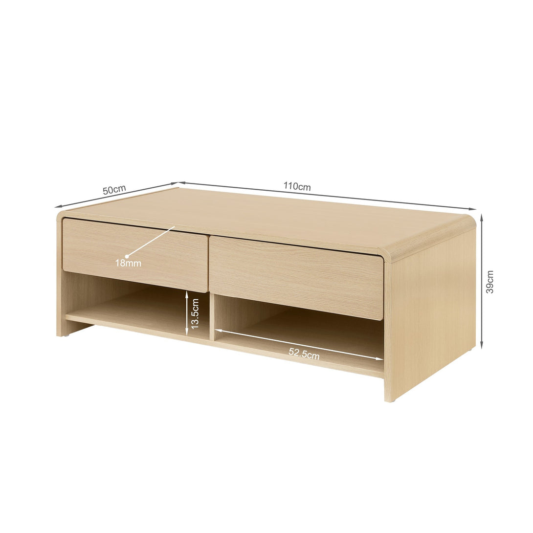 Blake Coffee Table - Oak