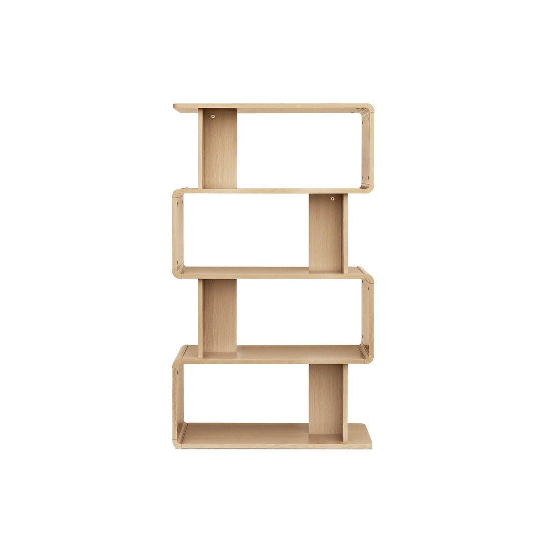 Waitoa 4 Tier Storage Shelf - Oak