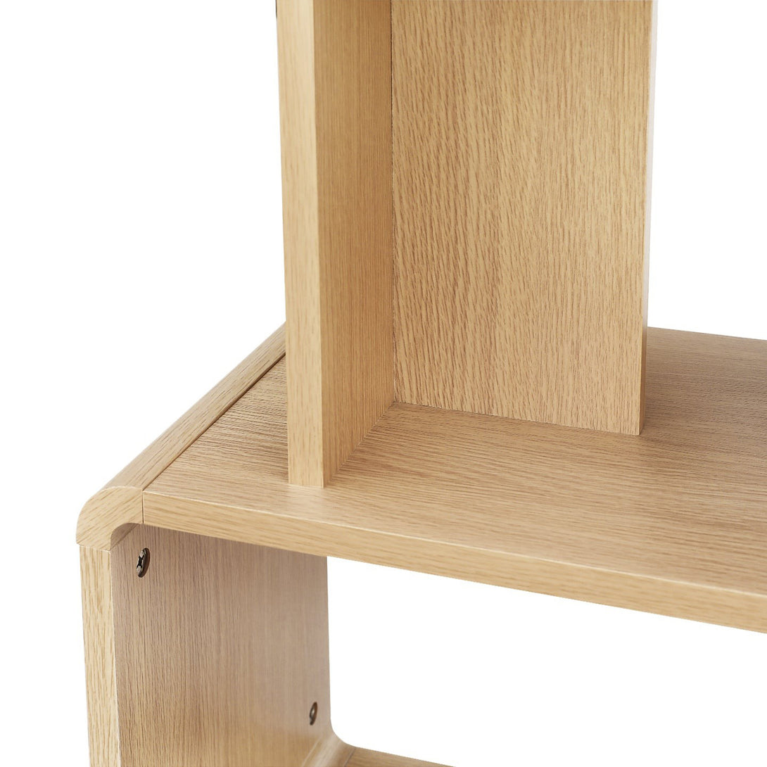 Waitoa 4 Tier Storage Shelf - Oak