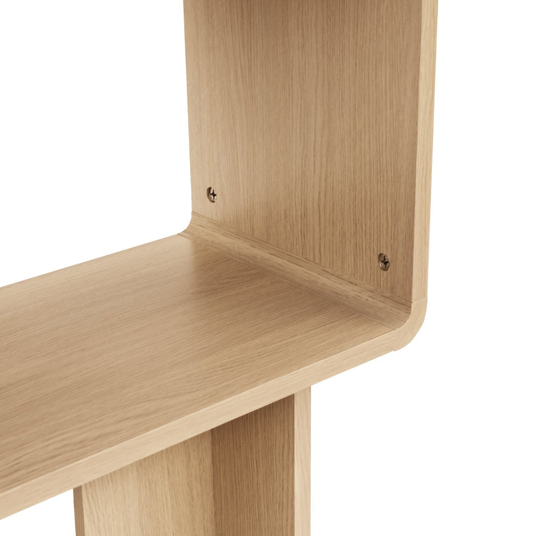 Waitoa 3 Tier Storage Shelf - Oak