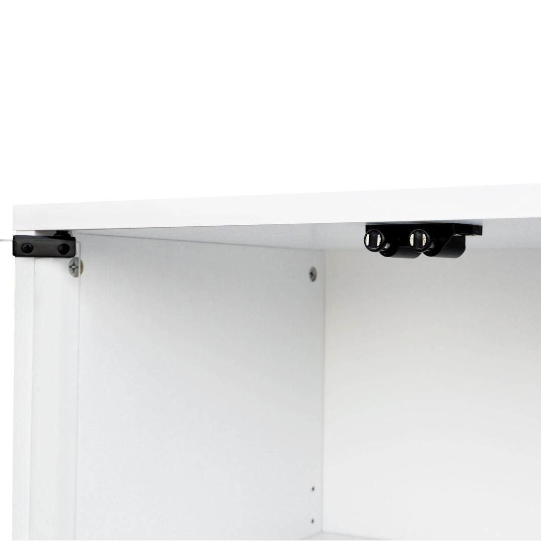 Charlie Display Cabinet with Drawer - White