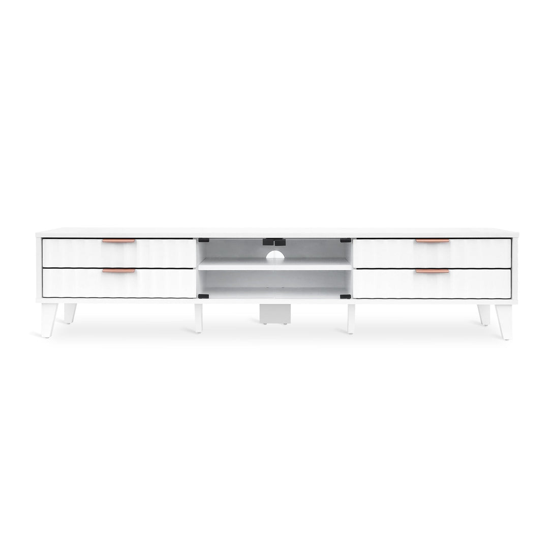 Charlie 1.8m Entertainment Unit - White