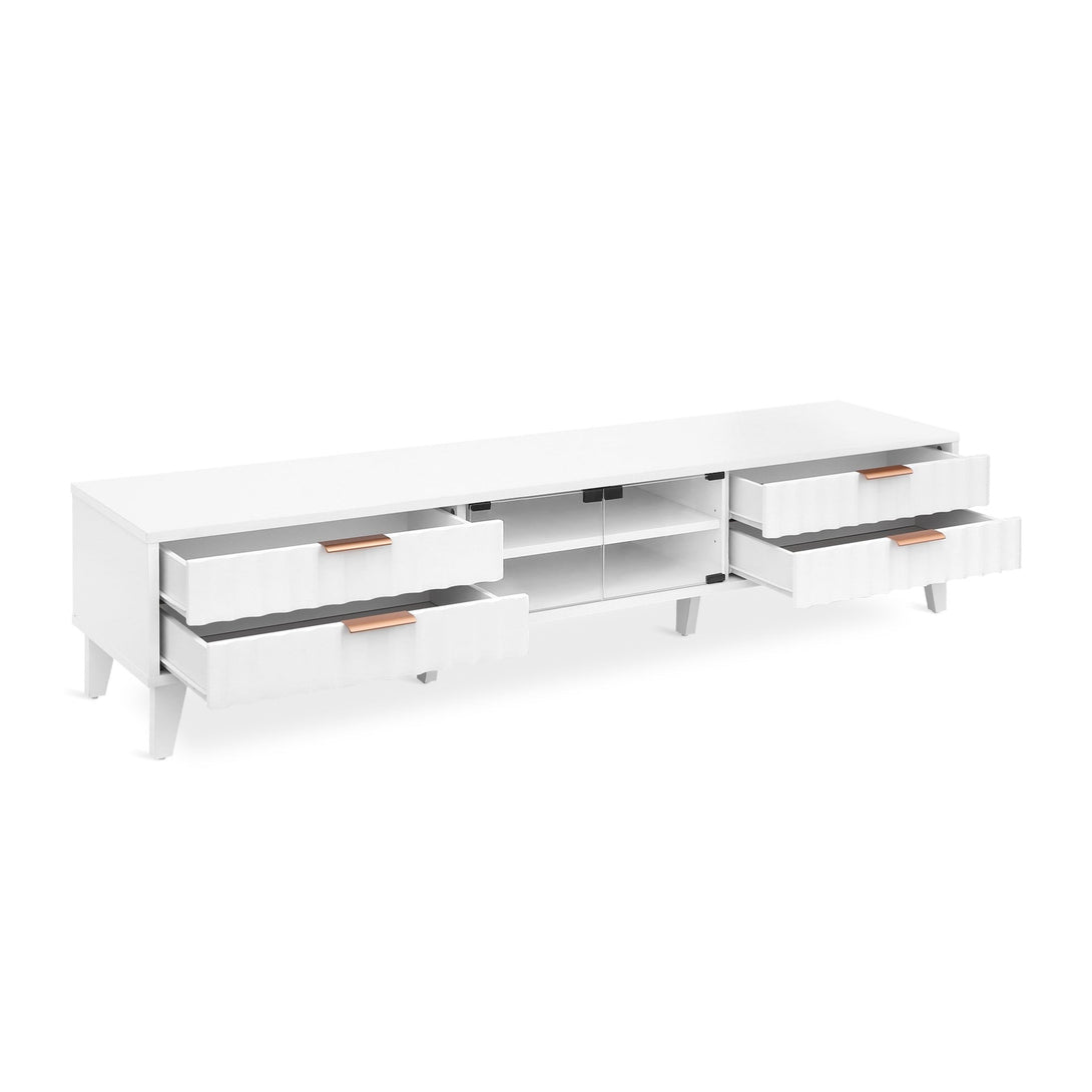 Charlie 1.8m Entertainment Unit - White