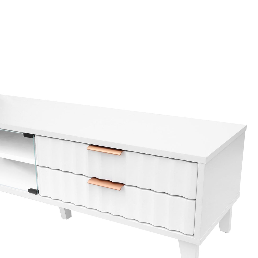 Charlie 1.8m Entertainment Unit - White