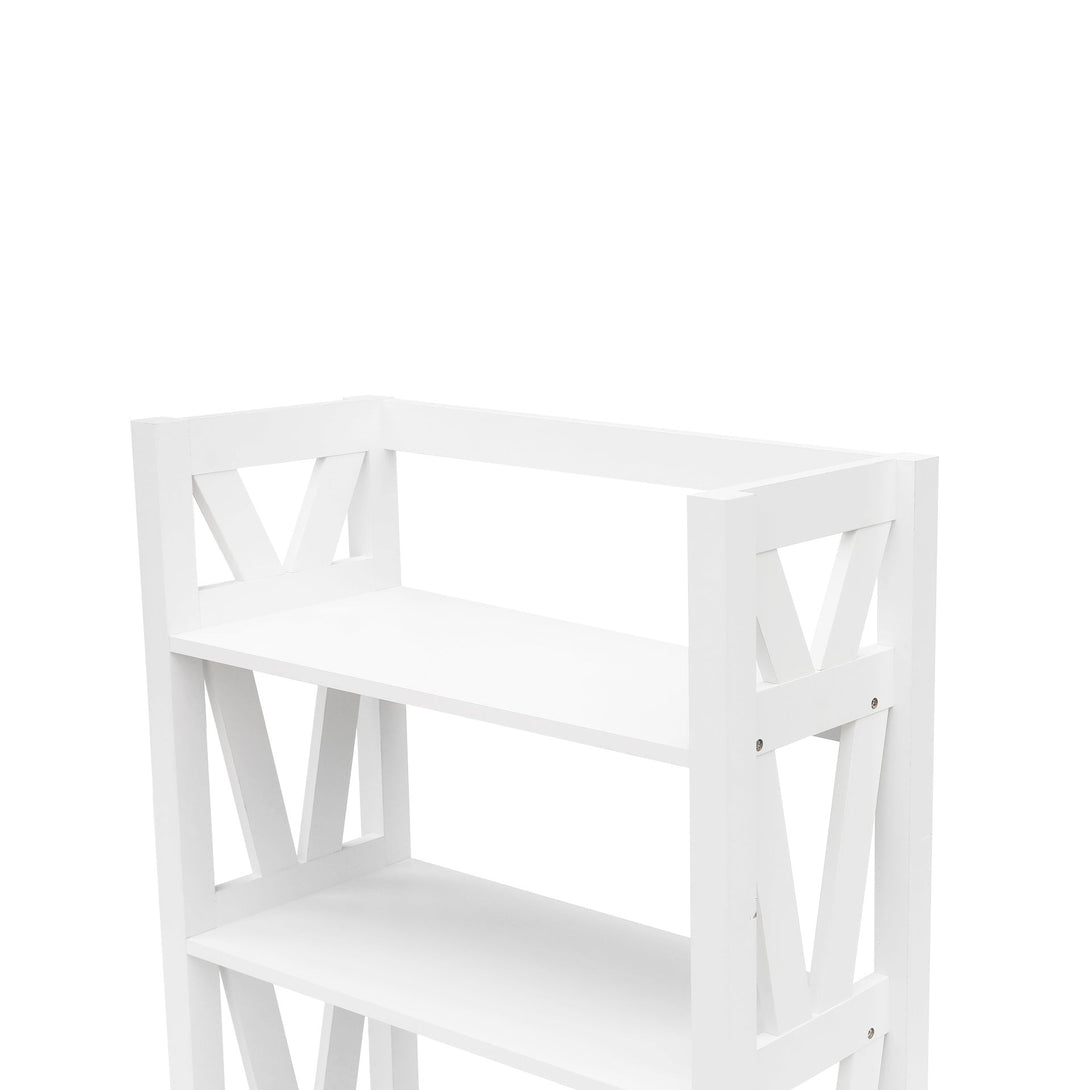 Wister 3 Tier Bookshelf - White