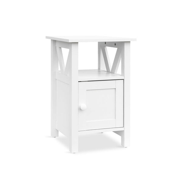 Wister 1 Door Storage Cabinet - White