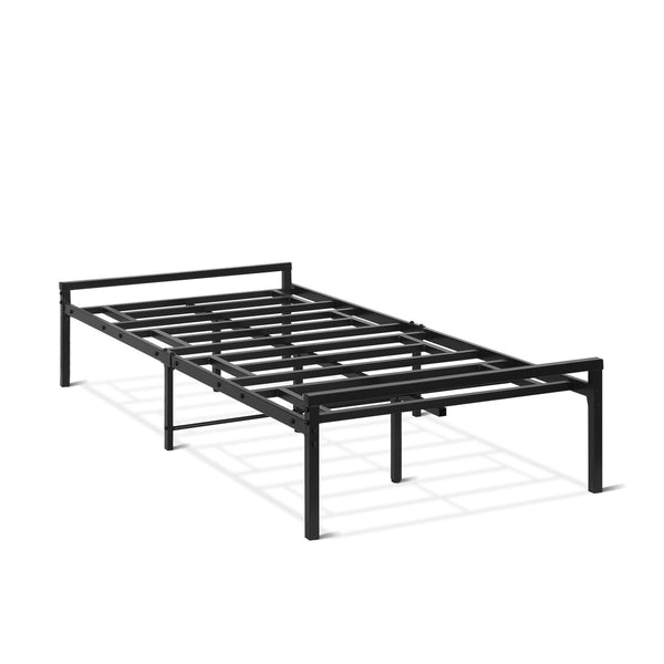 Isla Single Metal Bed Frame - Black
