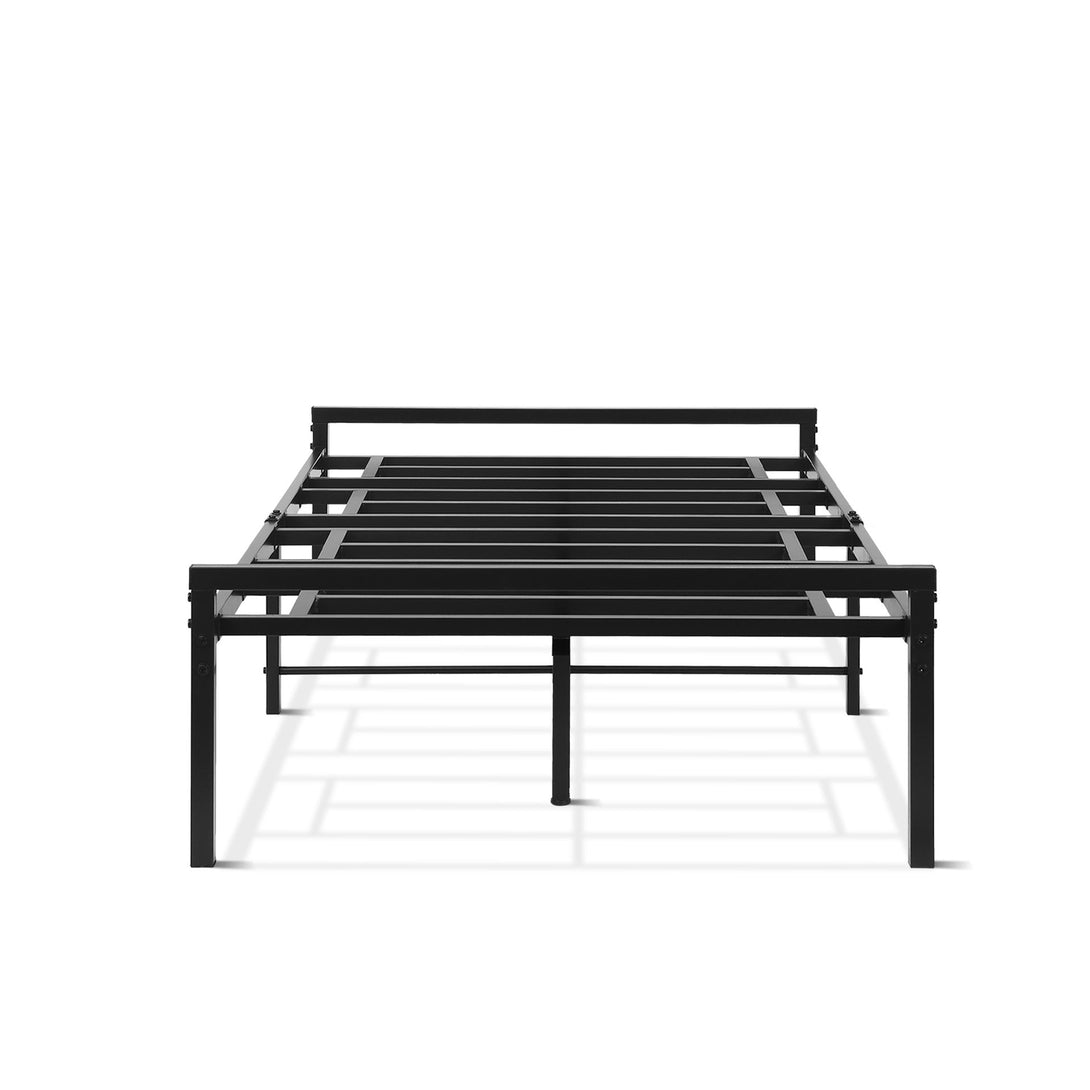 Isla Single Metal Bed Frame - Black