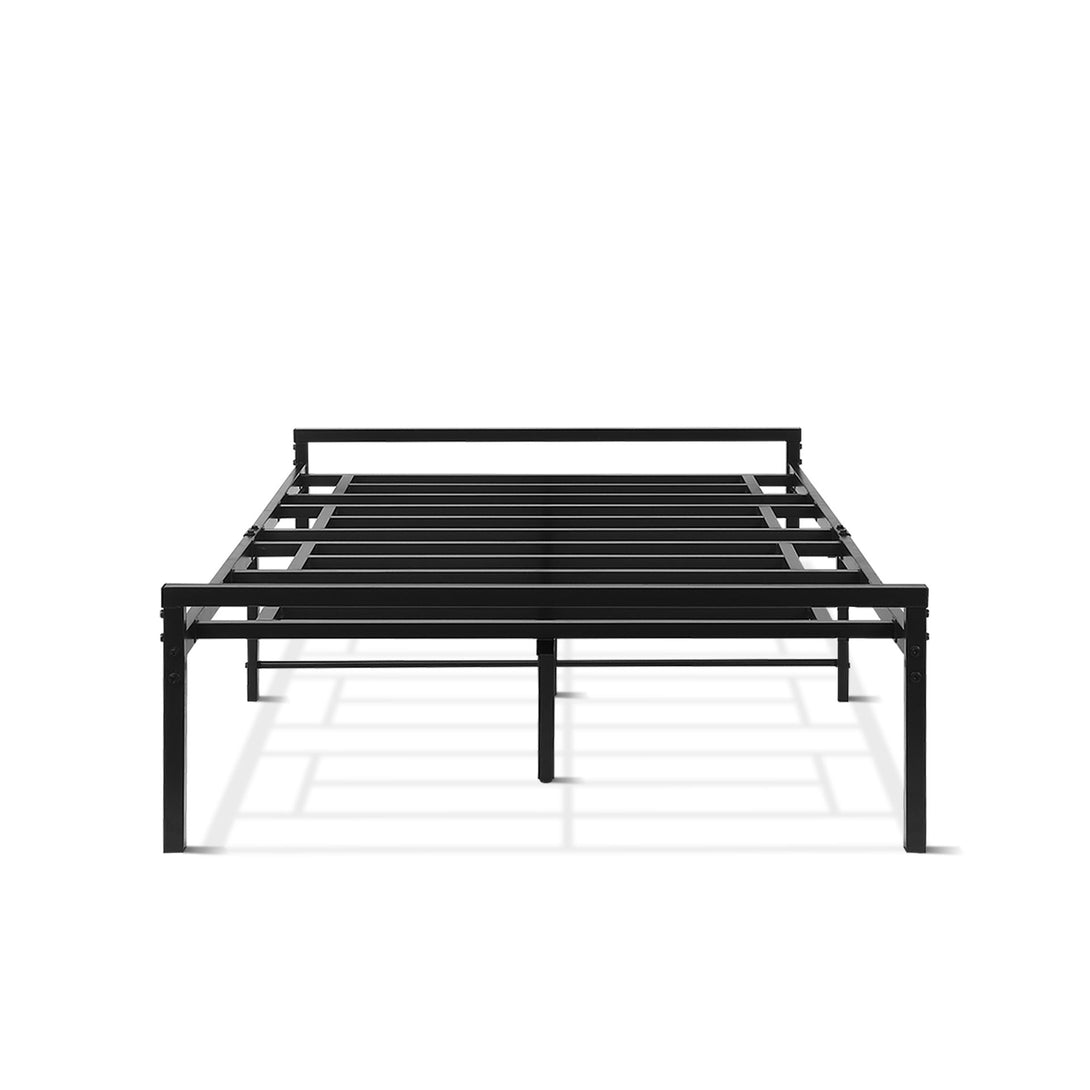 Isla King Single Metal Bed Frame - Black