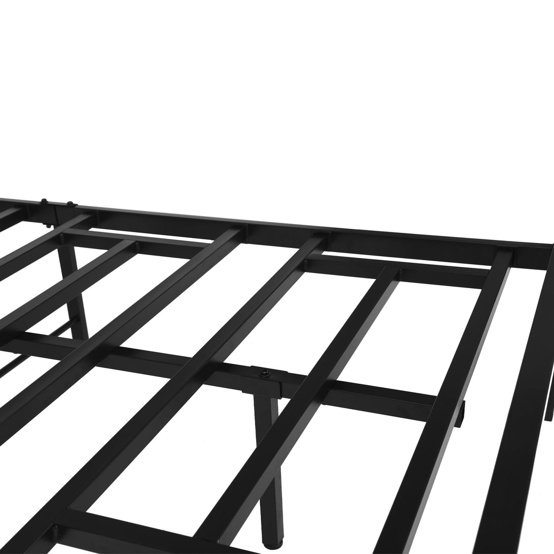 Isla King Single Metal Bed Frame - Black