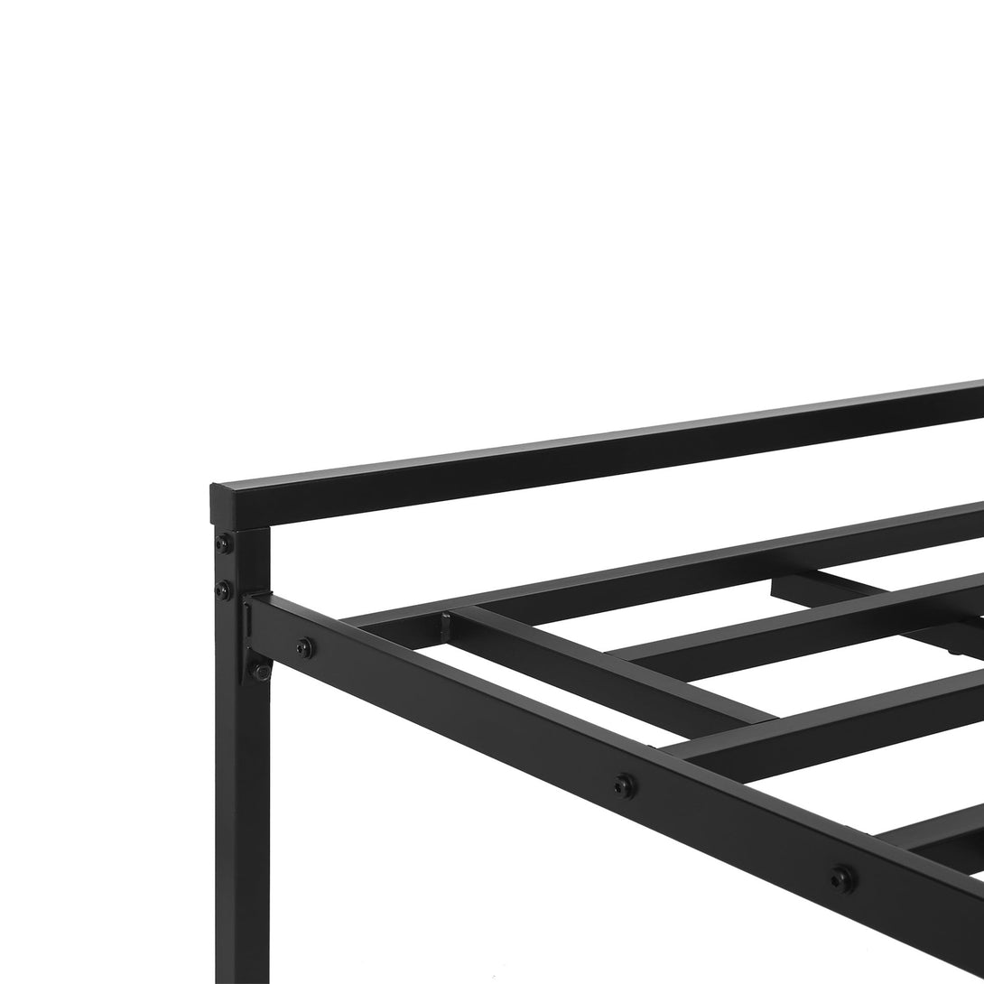 Isla Double Metal Bed Frame - Black