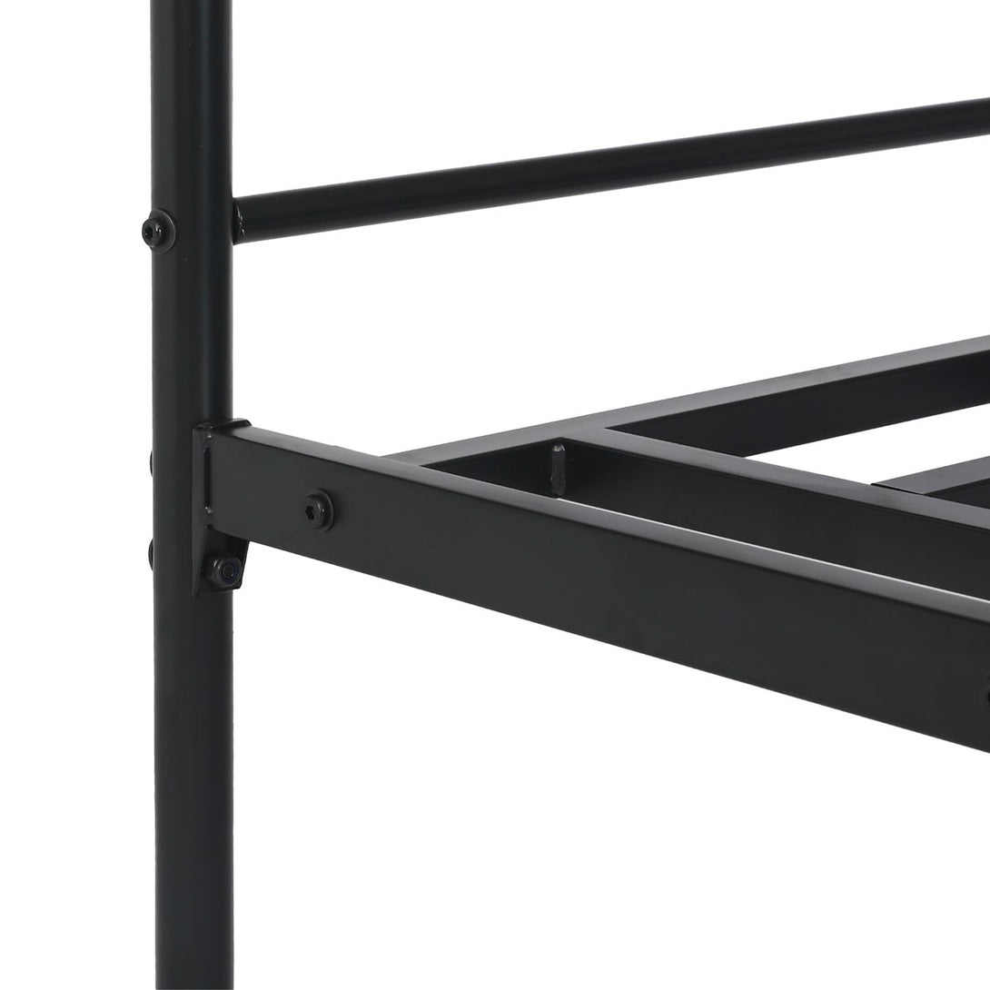 Sienna Single Metal Bed Frame - Black (0.077m3 - 17kg)