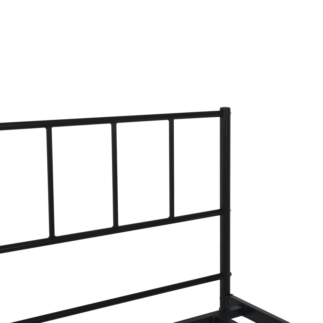 Sophia Single Metal Bed Frame - Black