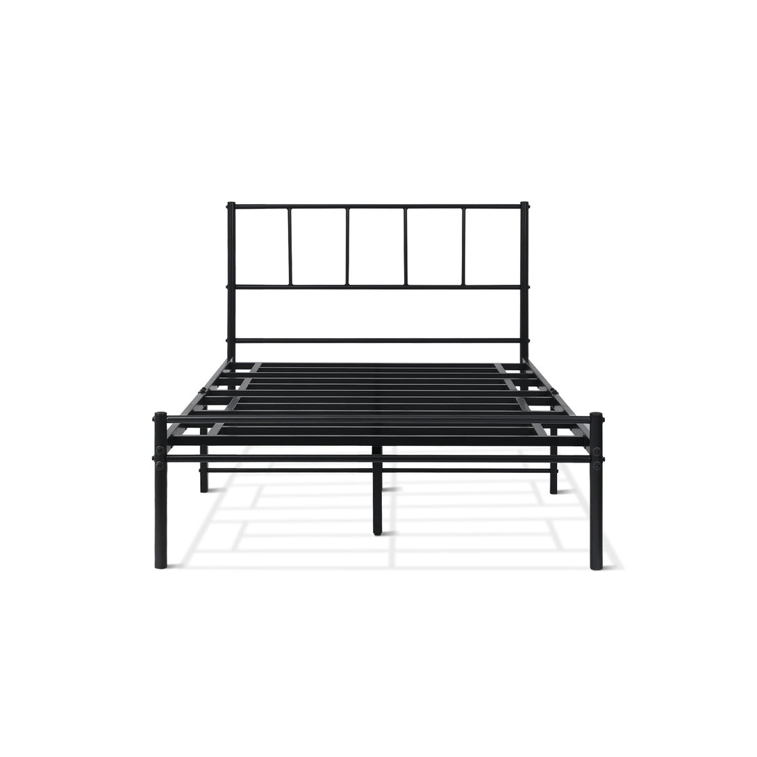 Sophia King Single Metal Bed Frame - Black