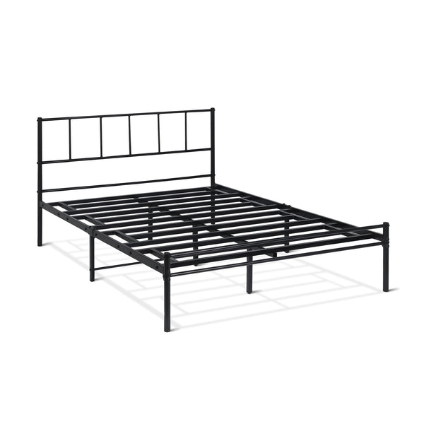 Sophia Double Metal Bed Frame - Black
