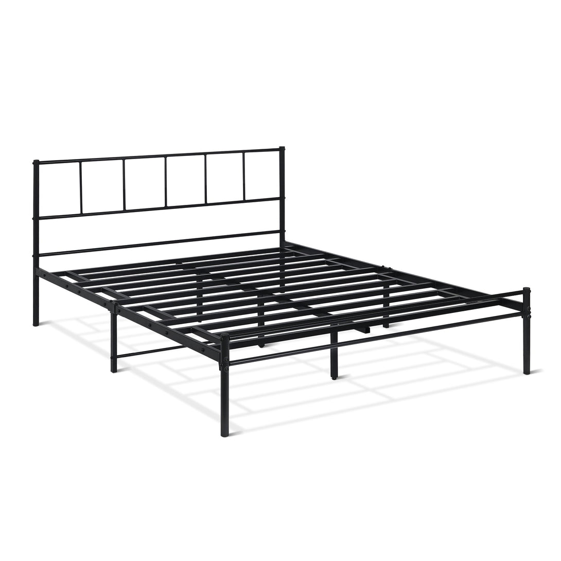Sophia Queen Metal Bed Frame - Black