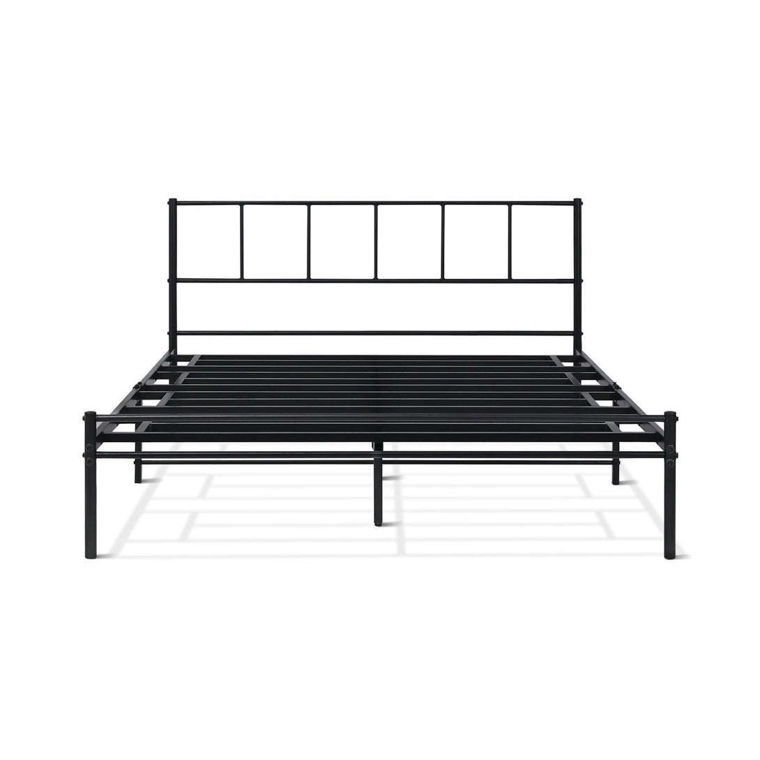 Sophia Queen Metal Bed Frame - Black