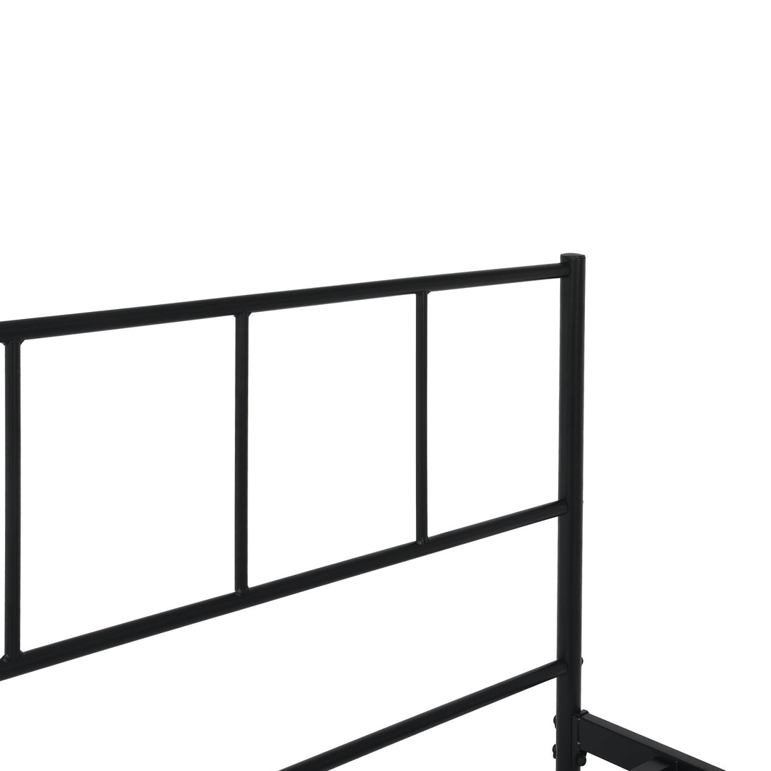Sophia Queen Metal Bed Frame - Black