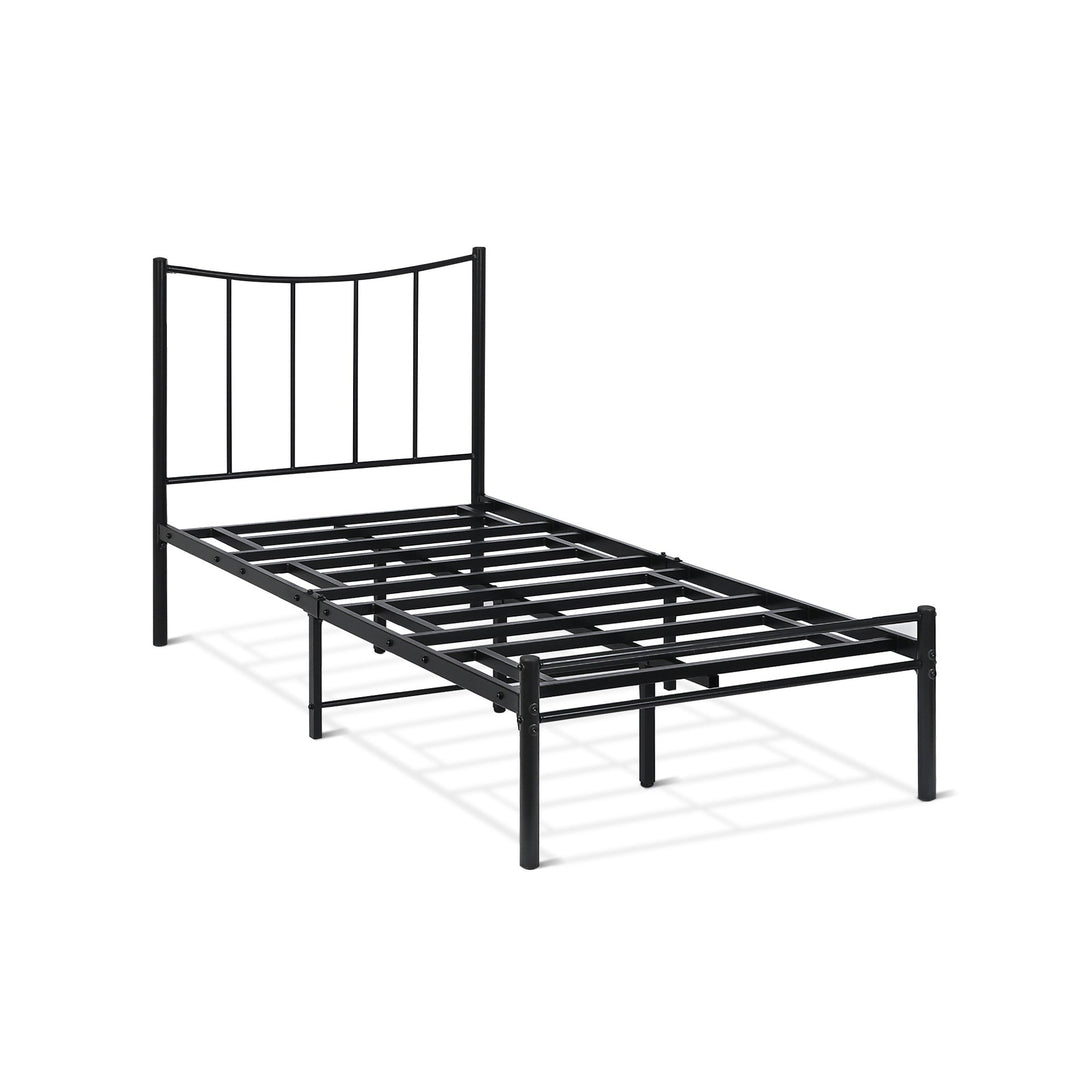Kinsley Single Metal Bed Frame - Black