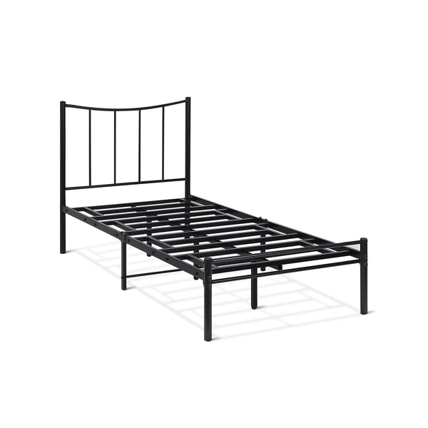 Kinsley Single Metal Bed Frame - Black