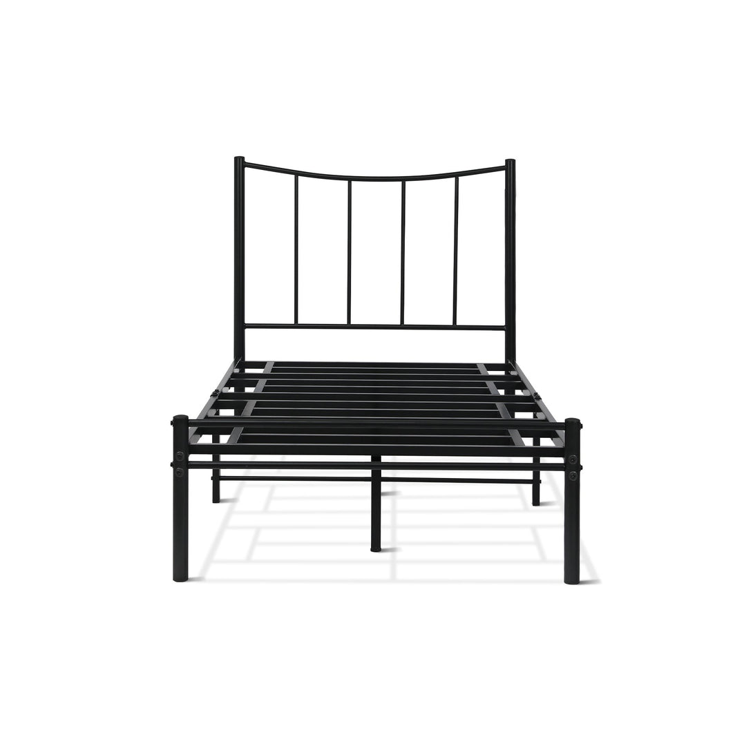 Kinsley Single Metal Bed Frame - Black