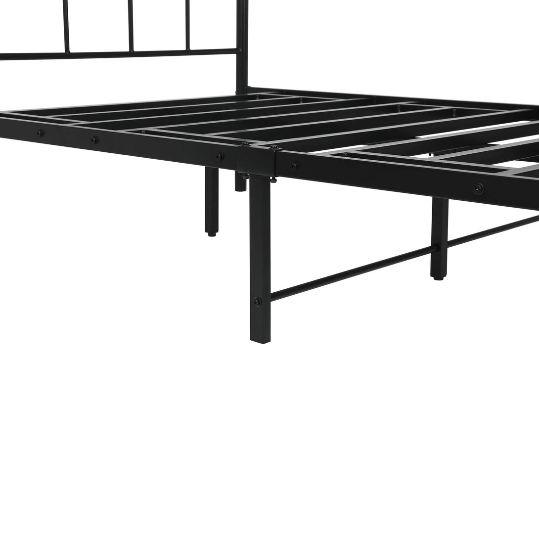 Kinsley Single Metal Bed Frame - Black