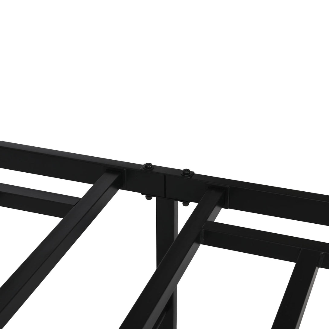 Kinsley Single Metal Bed Frame - Black