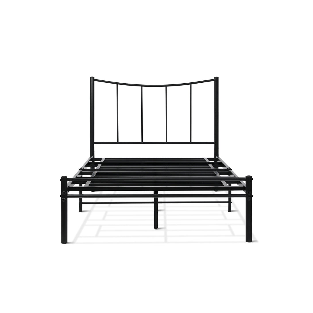 Kinsley King Single Metal Bed Frame - Black