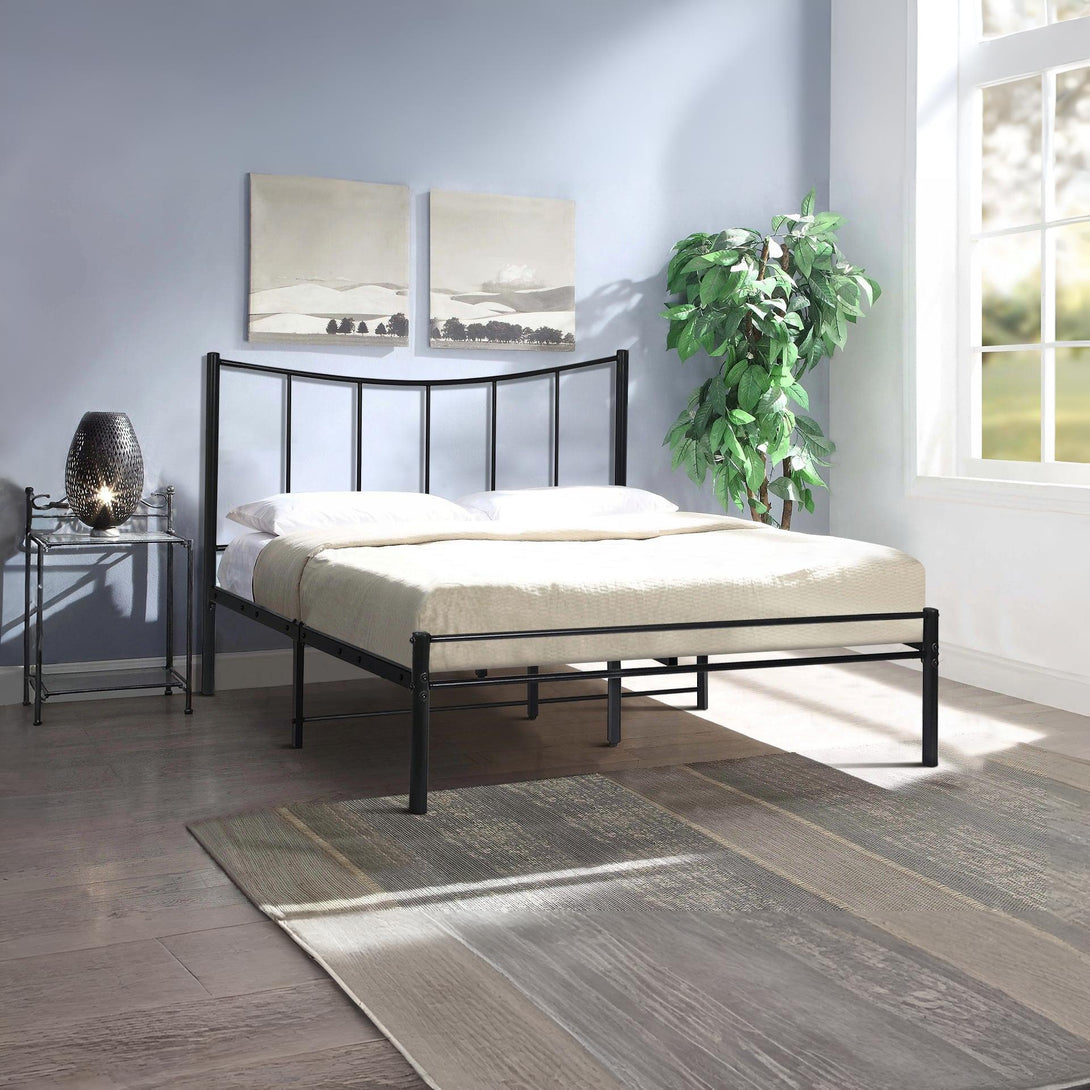 Kinsley Double Metal Bed Frame - Black