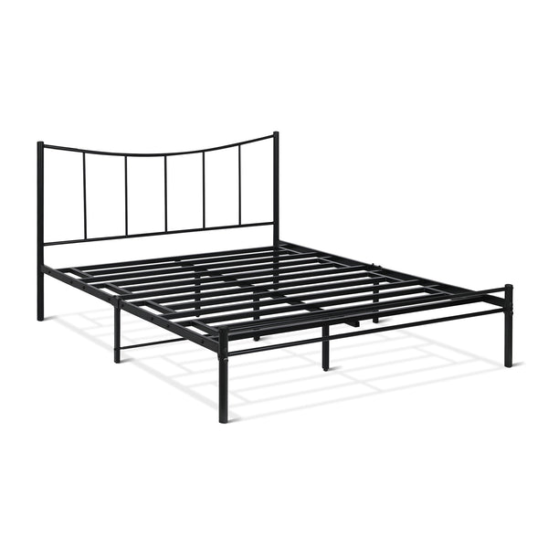 Kinsley Queen Metal Bed Frame - Black
