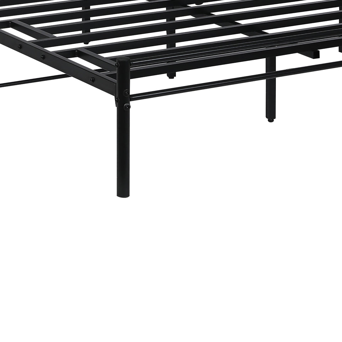 Kinsley Queen Metal Bed Frame - Black