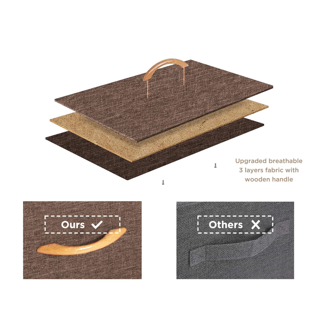 Hailey 5 Drawers Tallboy - Brown