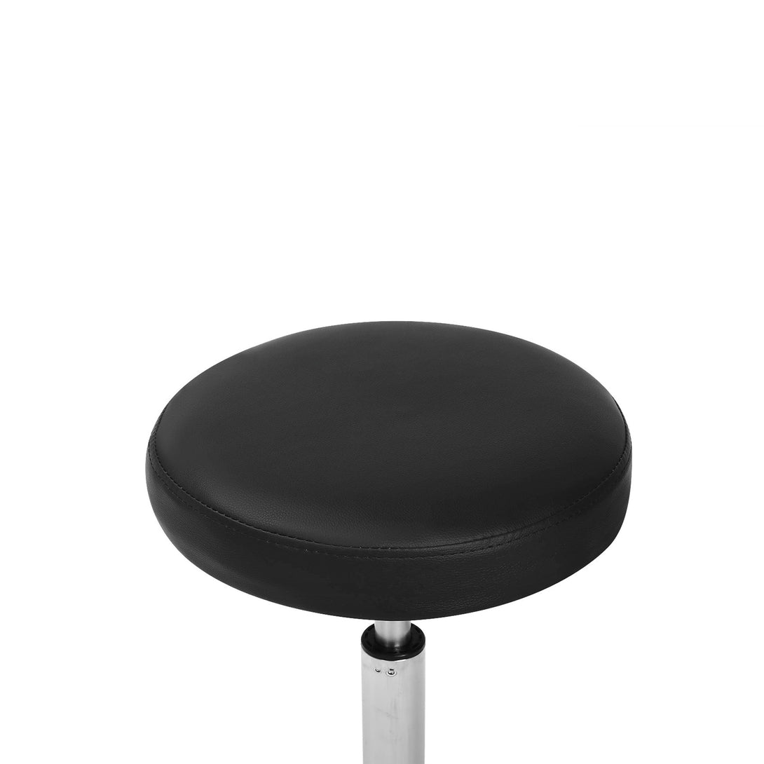 Rae Office Stool with PU Leather - Black (0.031m3 - 5kg)