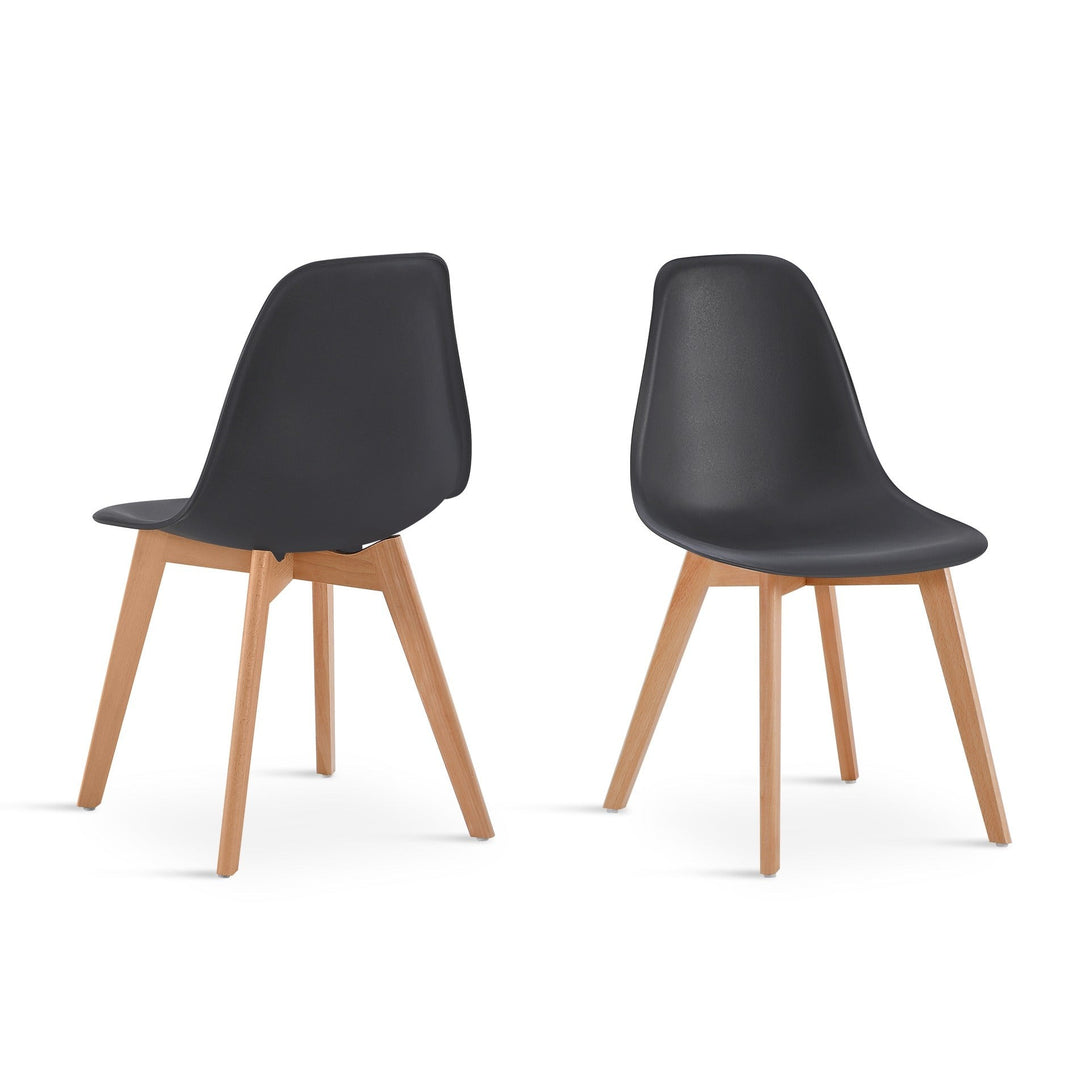 Ansel Dining Chair - Set of 4 - Black