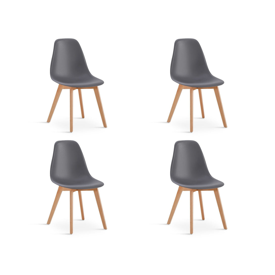 Ansel Dining Chair - Set of 4 - Grey