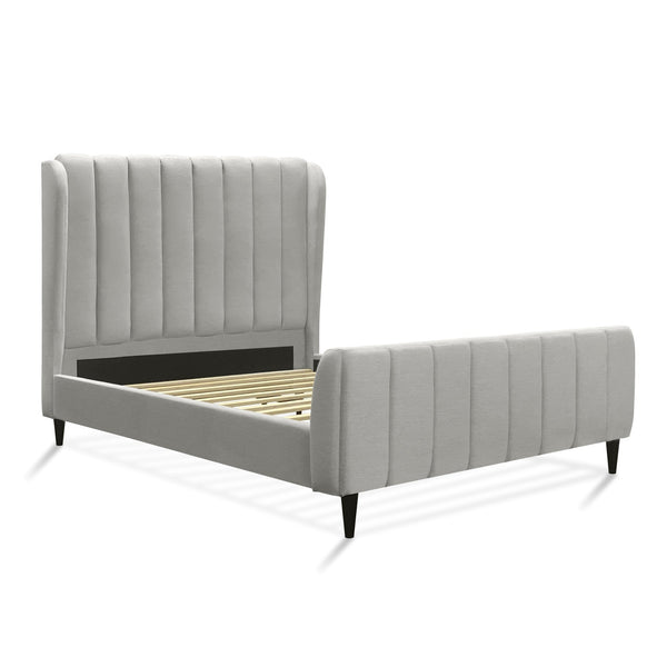 Royal Queen Bed Frame - Oat White