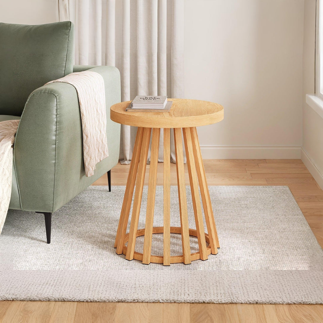 Yardley Round Coffee Table 45cm - Oak