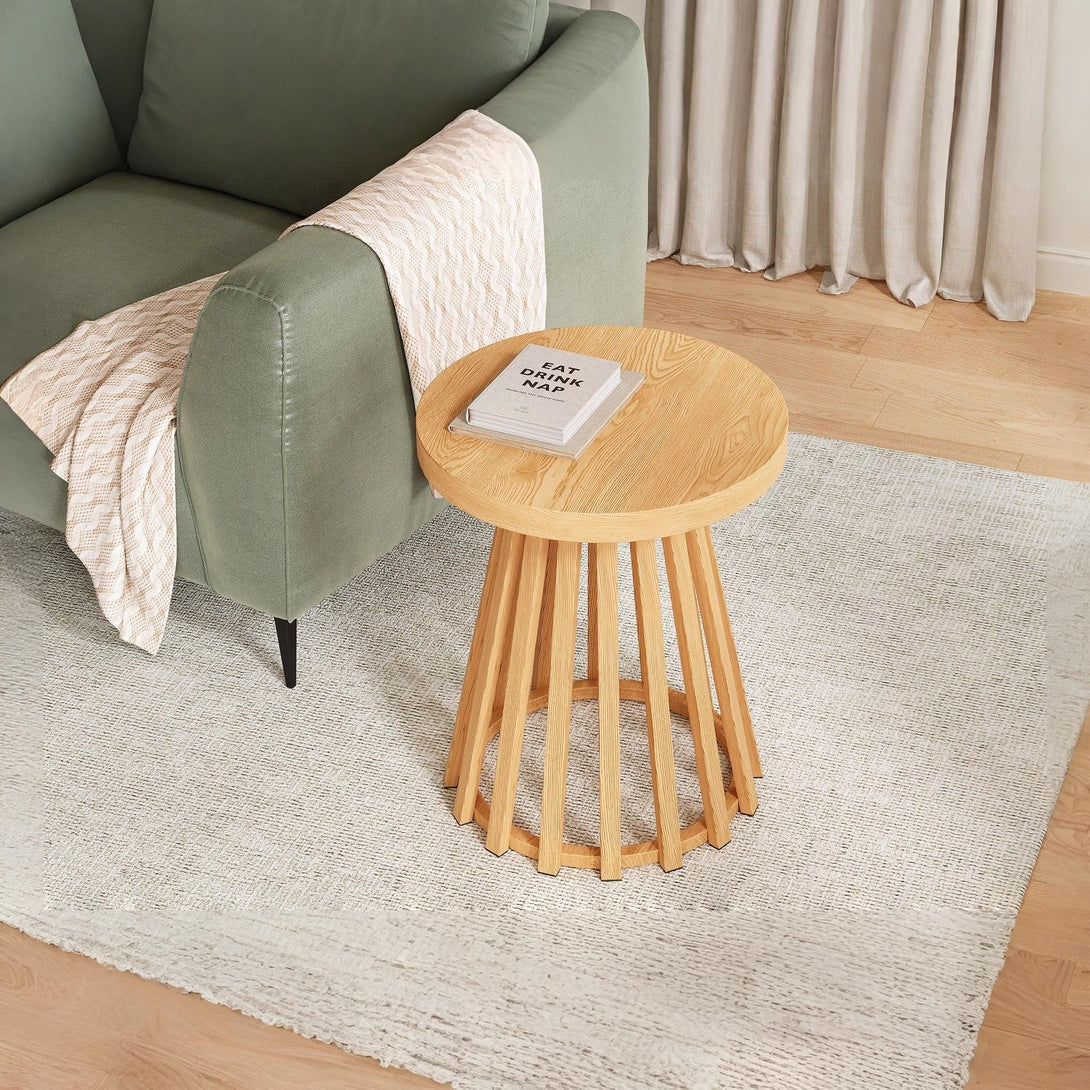 Yardley Round Coffee Table 45cm - Oak