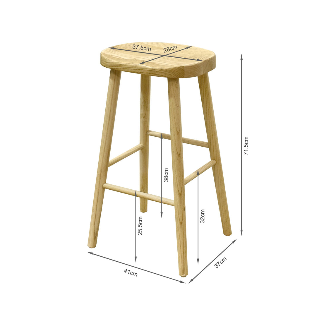 Waylon Bar Stool - Light Oak