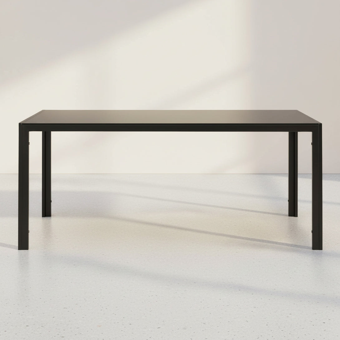 Samuel 7 Piece 1.8m Dining Set - Black