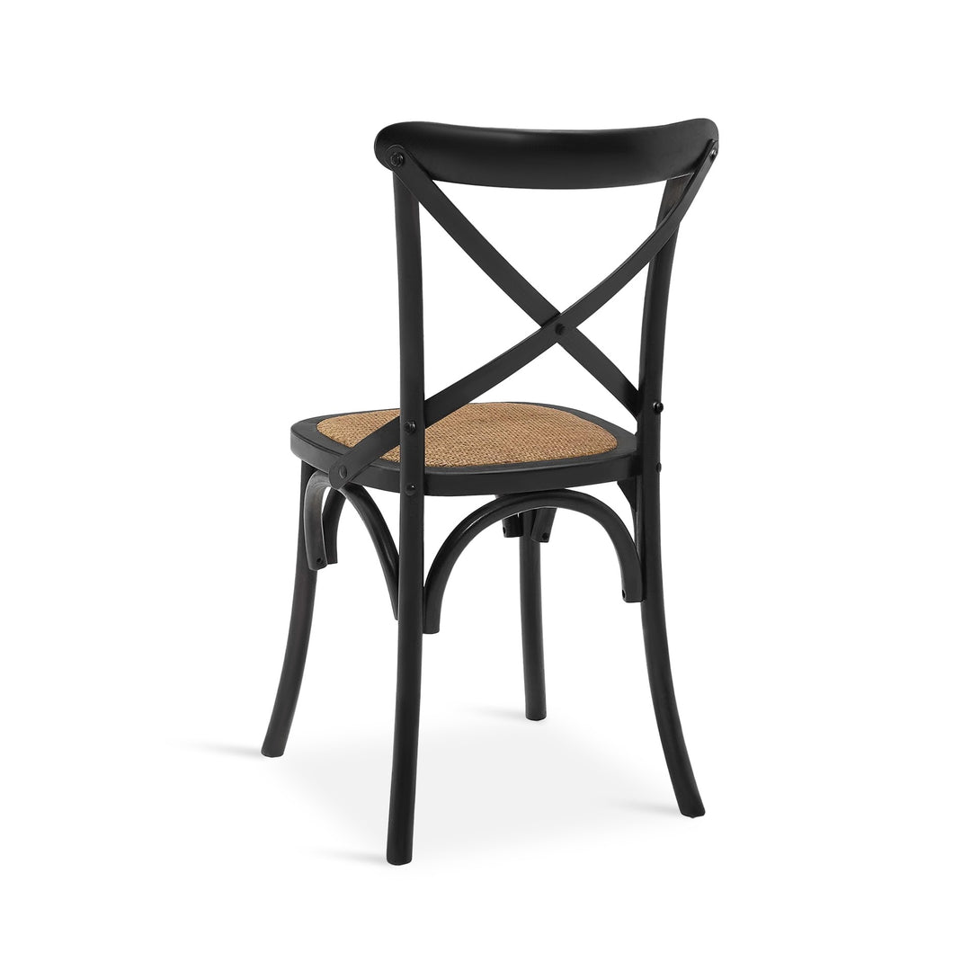 Aaron Dining Chair - Set of 2 - Black