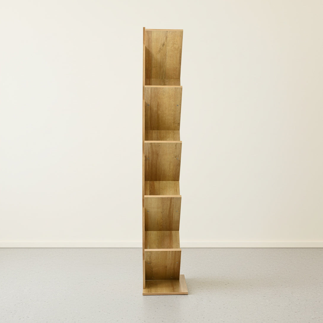 Koru 8 Tier Tree Bookshelf - Oak