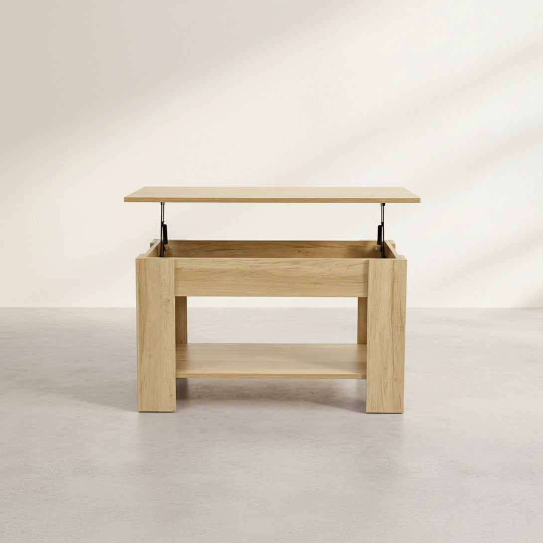 Cache Lift Top Coffee Table - Oak