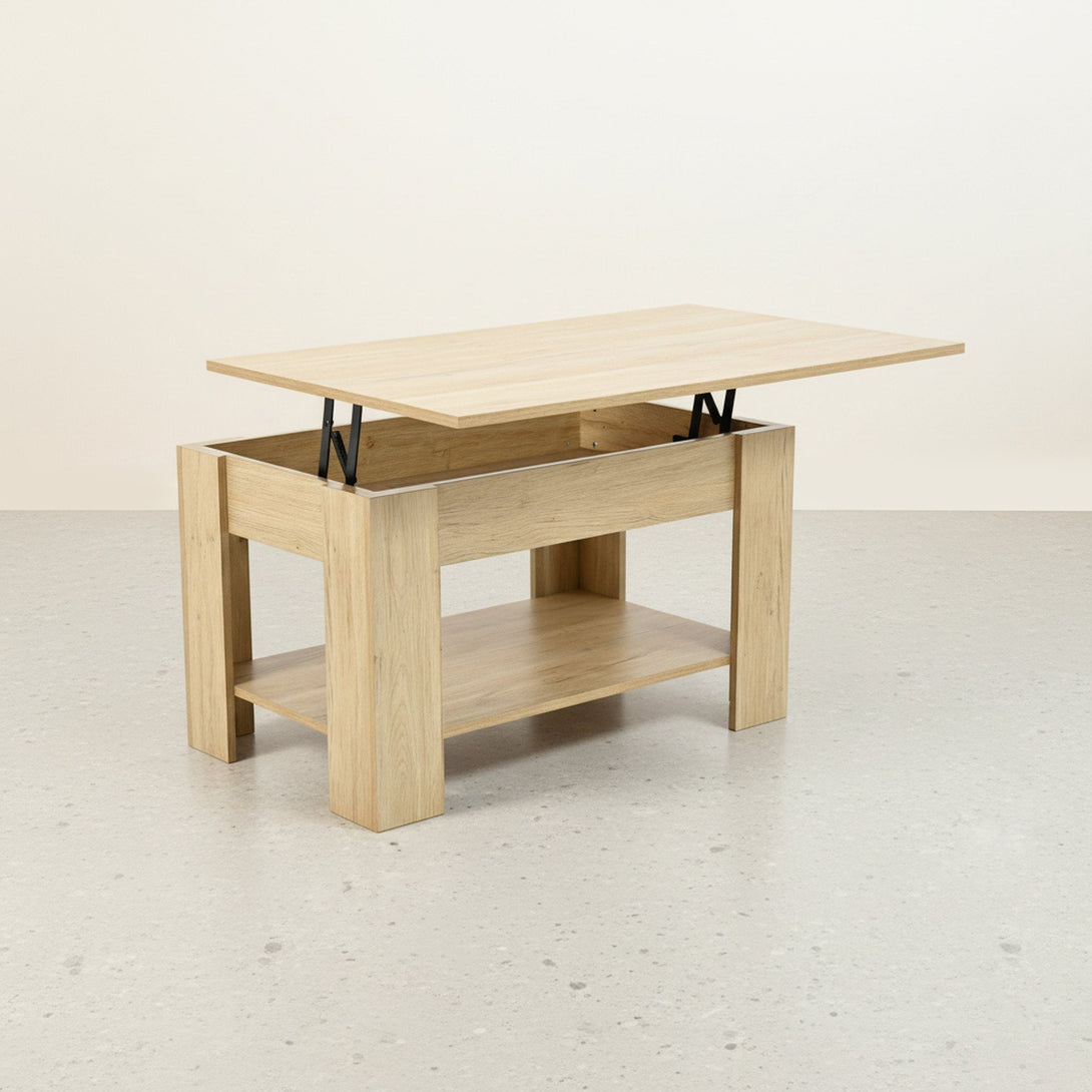 Cache Lift Top Coffee Table - Oak