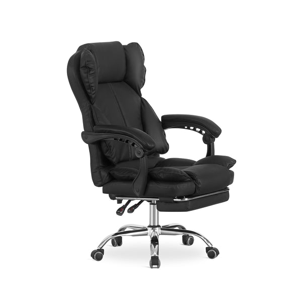 Paxton Office Chair with Footrest - Black