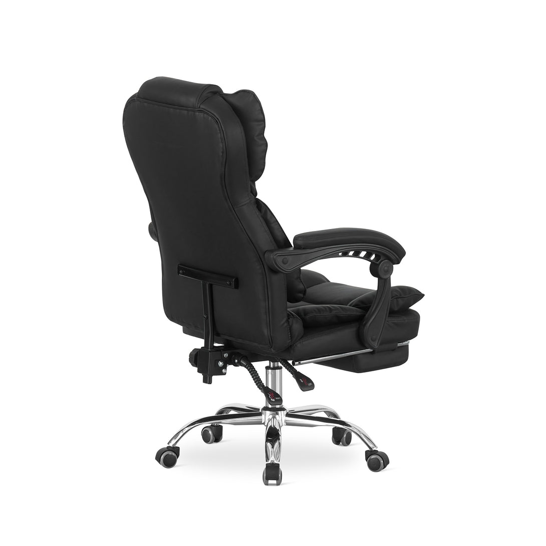 Paxton Office Chair with Footrest - Black