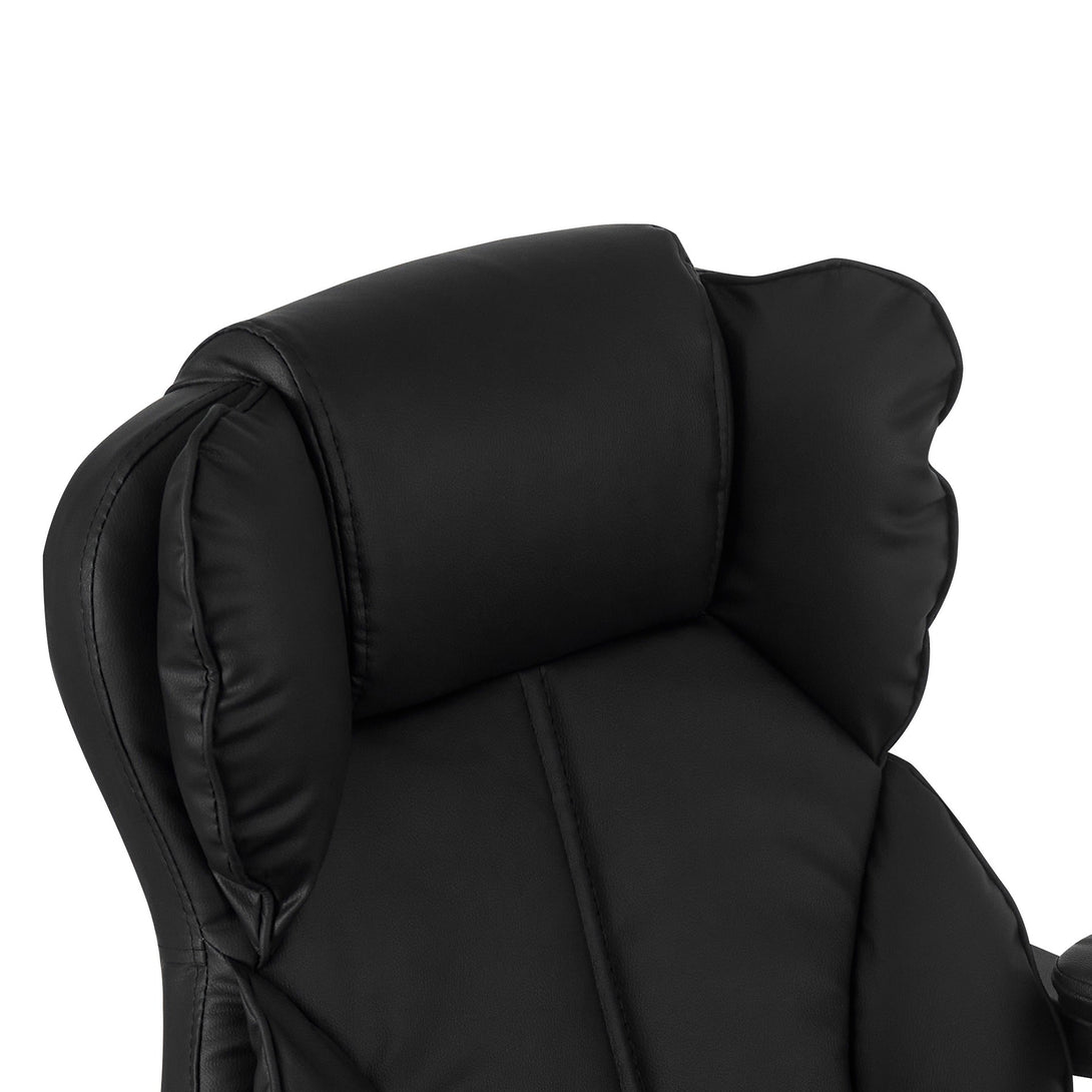 Paxton Office Chair with Footrest - Black